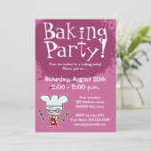 Uitnodigingen voor bakende partijen | Aangepaste u (Staand voorkant)
