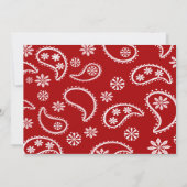 Uitnodigingen voor BBQ-ontvangst (Achterkant)