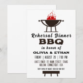 Uitnodigingen voor BBQ-repetities (Voorkant / Achterkant)