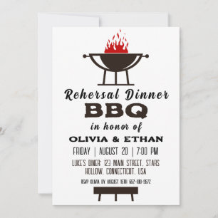Uitnodigingen voor BBQ-repetities