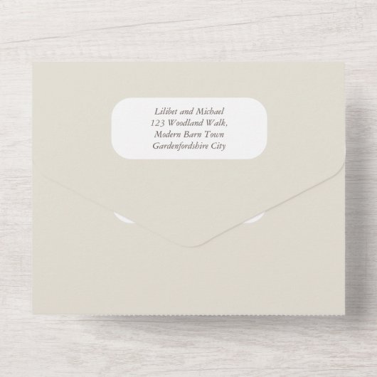 Uitnodigingen voor Bestemmingshuwelijk RSVP | GRAT (Achterkant)