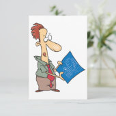 Uitnodigingen voor blauwdrukken lezen (Staand voorkant)