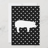 Uitnodigingen voor boerderijbarbecue - Grill & BBQ (Achterkant)