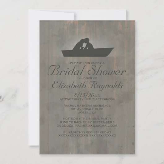 Uitnodigingen voor bootbundel in landen (Voorkant)