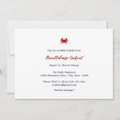 Uitnodigingen voor Bouillabaisse Beach Cookout Par (Voorkant)