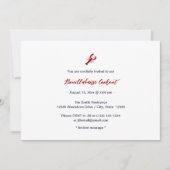 Uitnodigingen voor Bouillabaisse Beach Cookout Par (Voorkant)