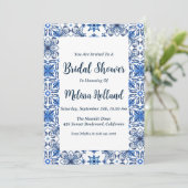 Uitnodigingen voor bruidsdouches Amalfi Coast (Staand voorkant)