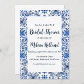 Uitnodigingen voor bruidsdouches Amalfi Coast (Voorkant / Achterkant)