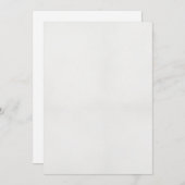 Uitnodigingen voor bruidsdouches - elegant en bewe (Voorkant / Achterkant)