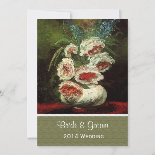 Uitnodigingen voor bruiloft. (Achterkant)