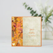 Uitnodigingen voor bruiloft (Staand voorkant)