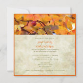 Uitnodigingen voor bruiloft (Achterkant)