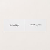 Uitnodigingen voor bruiloft Skulls and Poppies (Binnenkant ongevouwen)