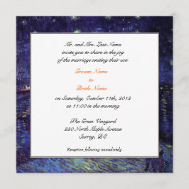 Uitnodigingen voor bruiloft van Groom ouders