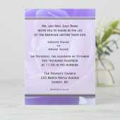 Uitnodigingen voor bruiloft van Groom ouders (Staand voorkant)