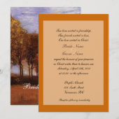 Uitnodigingen voor Christelijke valfeesten (Voorkant / Achterkant)