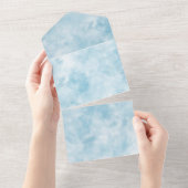 Uitnodigingen voor Cloud Theme - Head in the CLOUD (Afscheurbaar)