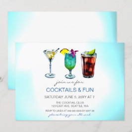Uitnodigingen voor cocktailparty