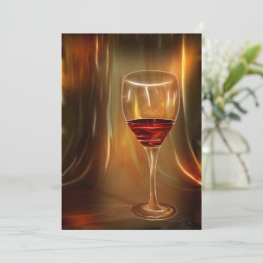 uitnodigingen voor cocktailparty's (Staand voorkant)