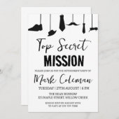 Uitnodigingen voor Corporate Surprise Retirement P (Voorkant / Achterkant)