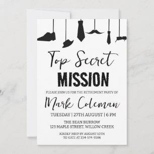 Uitnodigingen voor Corporate Surprise Retirement P