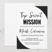 Uitnodigingen voor Corporate Surprise Retirement P (Voorkant / Achterkant)