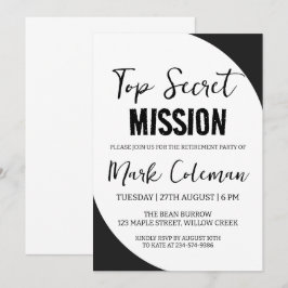 Uitnodigingen voor Corporate Surprise Retirement P