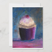 Uitnodigingen voor cupcake (Voorkant)