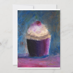 Uitnodigingen voor cupcake