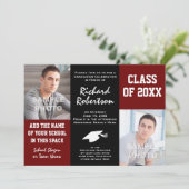 Uitnodigingen voor cursussen op school (Staand voorkant)