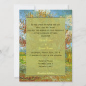  uitnodigingen voor de bruiloft van floral (Voorkant)