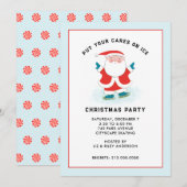 Uitnodigingen voor de Creative Kerstfeestdag (Voorkant / Achterkant)