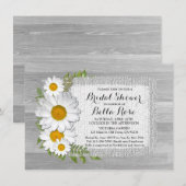 Uitnodigingen voor de douche van de florale donati (Voorkant / Achterkant)