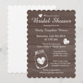 Uitnodigingen voor de douche van de steenhouwer (Voorkant / Achterkant)