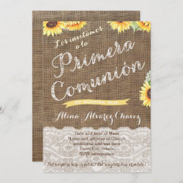 Uitnodigingen voor de Eerste Communie van een Spaa