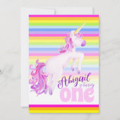 Uitnodigingen voor de eerste verjaardag van de een (Voorkant)