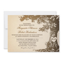 Uitnodigingen voor de  eik bruiloft