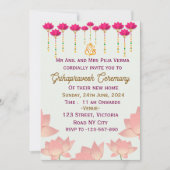 Uitnodigingen voor de Grihapravesh-ceremonie (Voorkant)