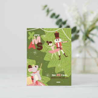 Uitnodigingen voor de kerstbrunch met de verpleegk