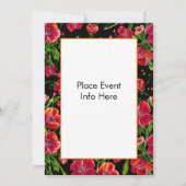 Uitnodigingen voor de klaprozentuin (Voorkant)