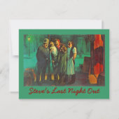 UITNODIGINGEN VOOR DE LAATSTE AVOND UIT HERENPARTY (Voorkant)