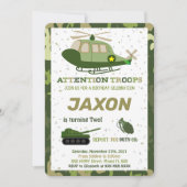 Uitnodigingen voor de landmacht (Voorkant)