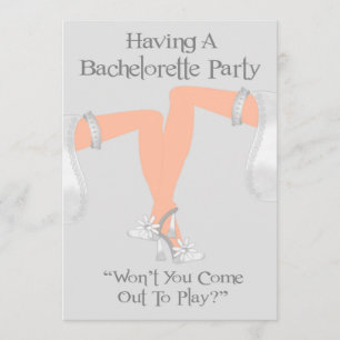 Uitnodigingen voor de Lesbische Bachelorette-parti