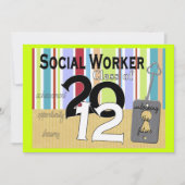 Uitnodigingen voor de opleiding van maatschappelij (Voorkant)