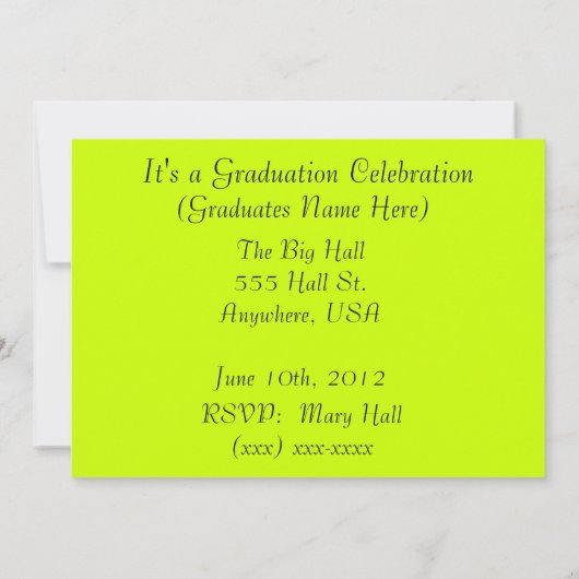 Uitnodigingen voor de opleiding van maatschappelij (Achterkant)