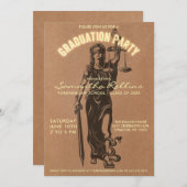 Uitnodigingen voor de opleiding van rechtenscholen (Voorkant / Achterkant)