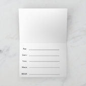 Uitnodigingen voor de Ring of Belts Gepersonalisee (Binnen)