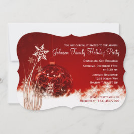 Uitnodigingen voor de Rode Kerstfeestdag