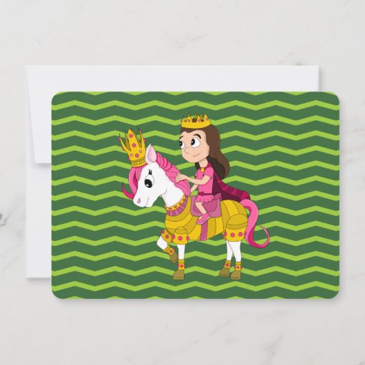 Uitnodigingen voor de verjaardag van prinses en po (Achterkant)