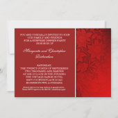 uitnodigingen voor de viering van de rode foto ' s (Achterkant)